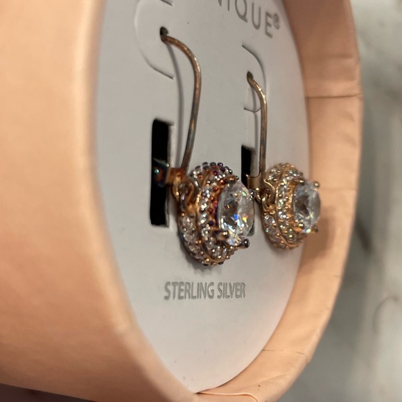 COPY - Diamonique Earrings - Picture 3 of 4